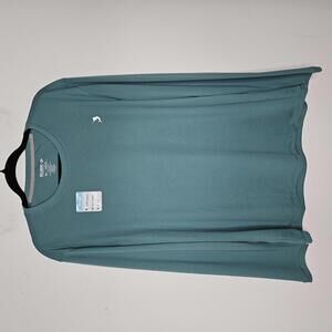 NWT Reel Legends Men's Teal Long-Sleeve Shirt Size Medium